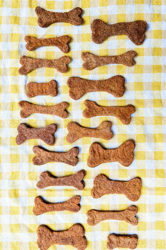 artisan made dog bone biscuits photo