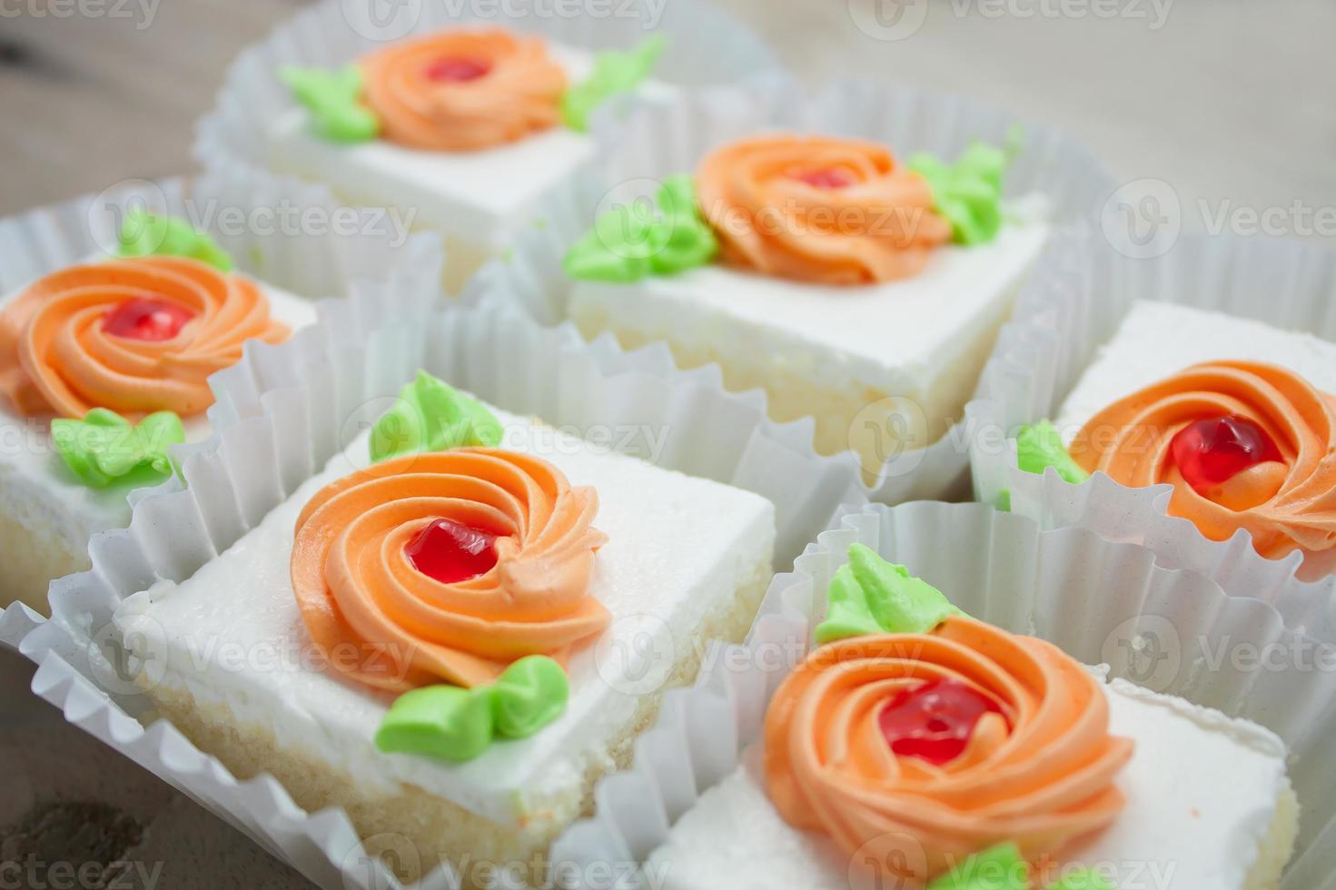 colorful cakes close up photo