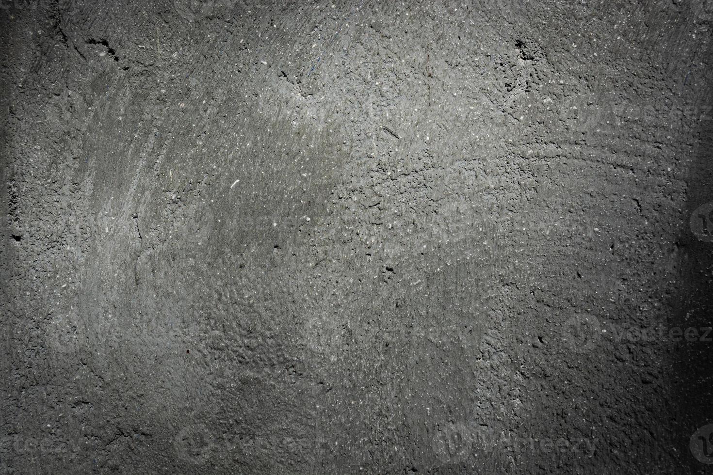 Background from concrete. Gray wall, old plaster. photo