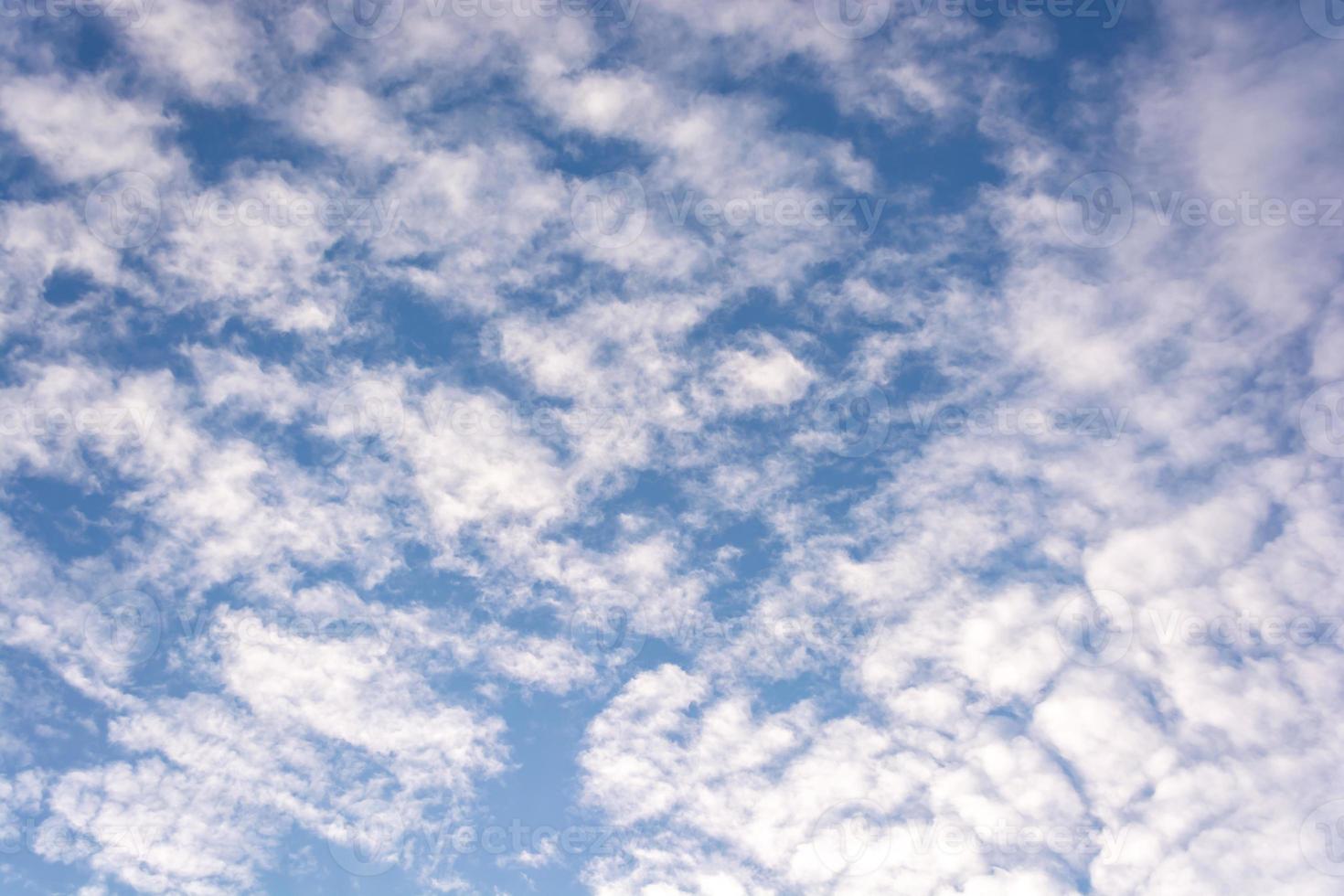 Clouds. Cloudy at sunset. Weather theme. photo