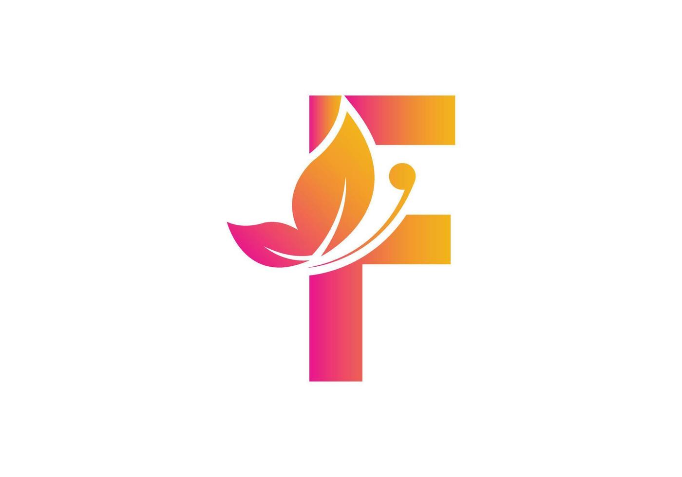 this is a letter F logo design for your  business vector