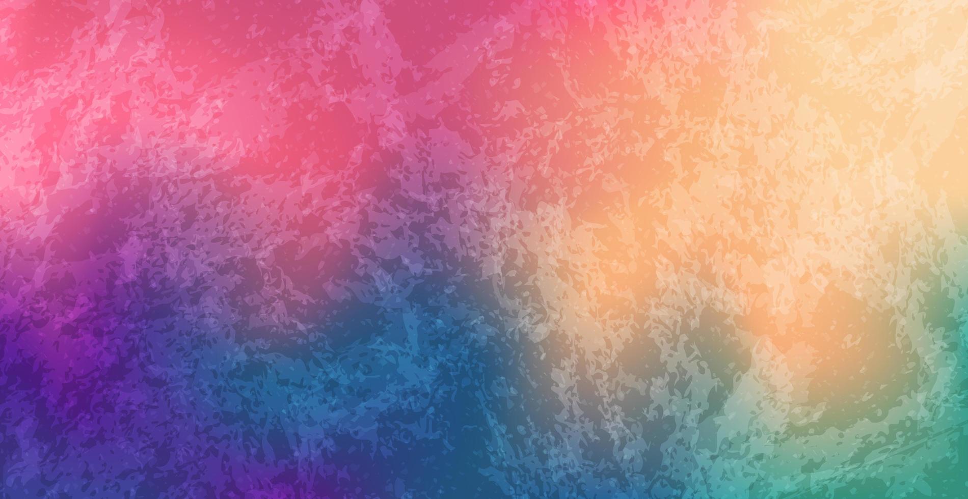 Multicolored abstract textured grunge background template - Vector