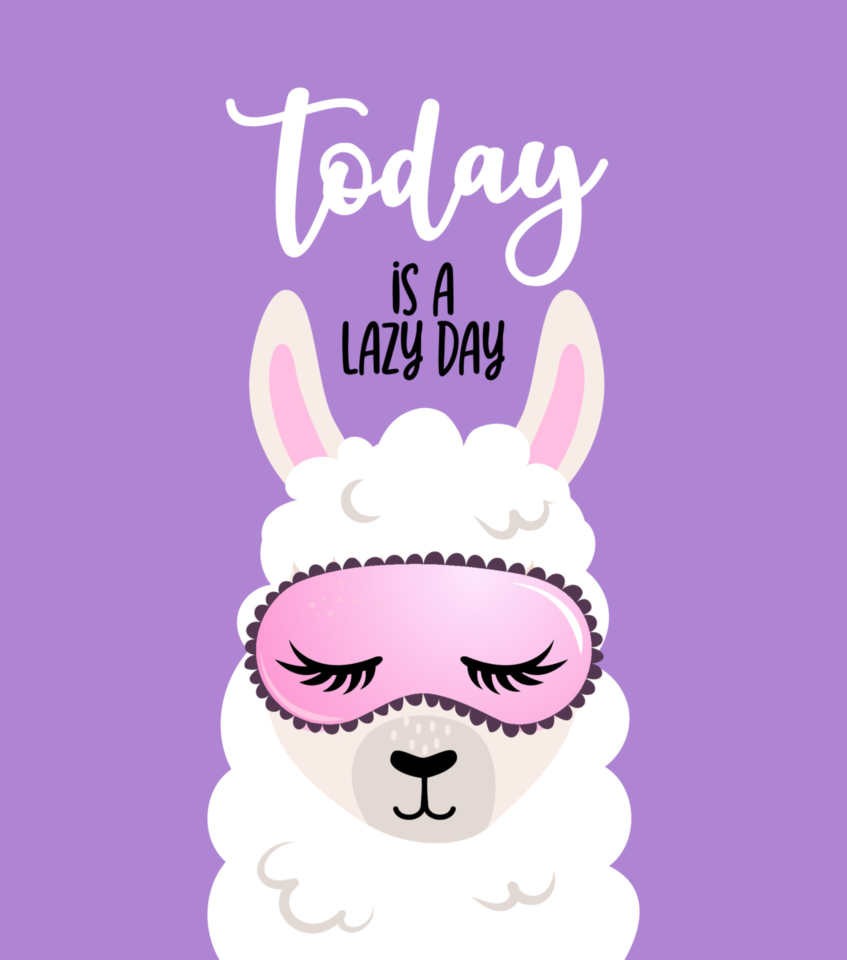 today is a lazy day - funny vector quotes and llama drawing. Lettering poster or t-shirt textile graphic design. Amazing llama character illustration on isolated pink background. 7307116 Vector Art at Vecteezy today is a lazy day - funny vector quotes and llama drawing. Lettering poster or t-shirt textile graphic design. Amazing llama character illustration on isolated pink background. 7307116 Vector Art at Vecteezy