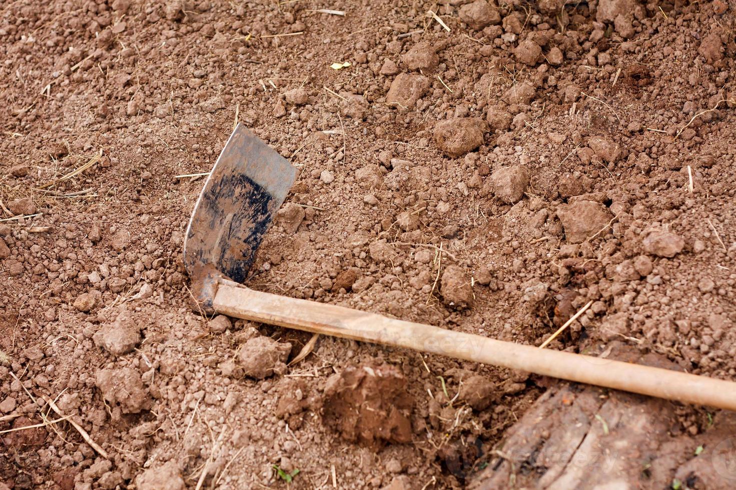 Soil with Hoe photo