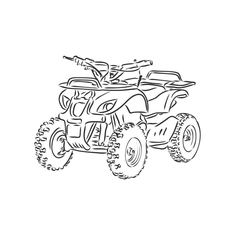 atv vector sketch