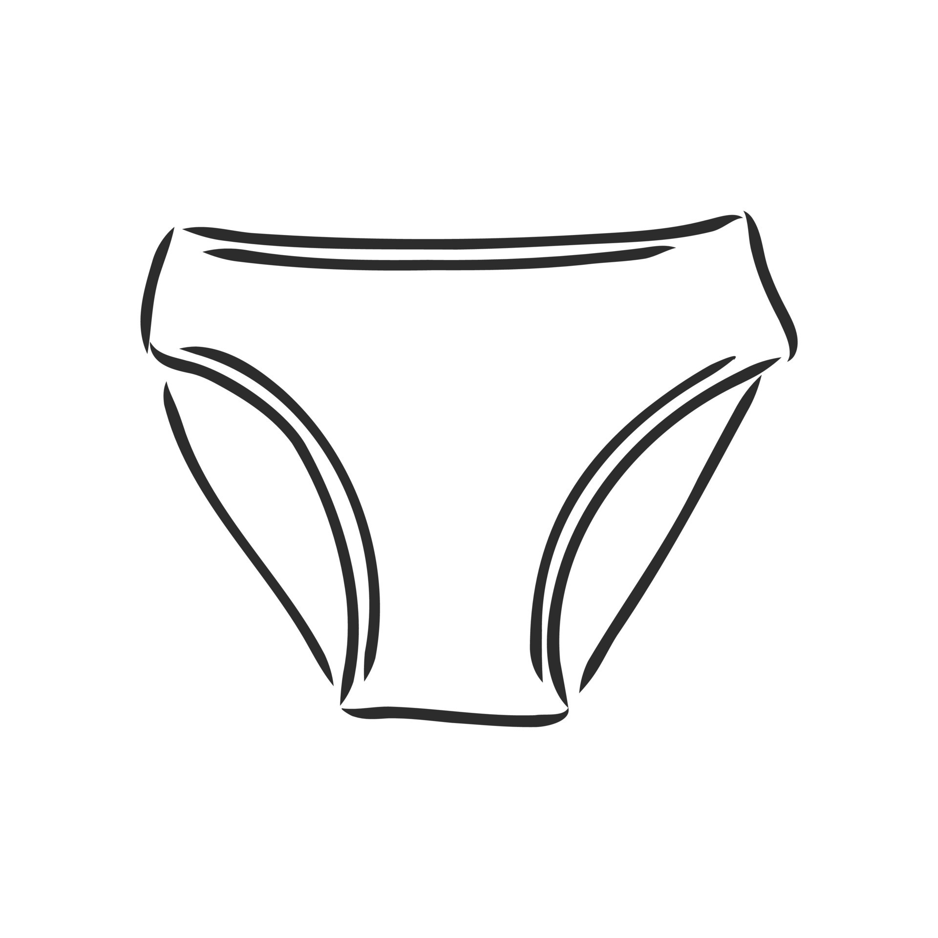 panties sketch. panties underwear women. wardrobe lace underwear. shorts  5534068 Vector Art at Vecteezy