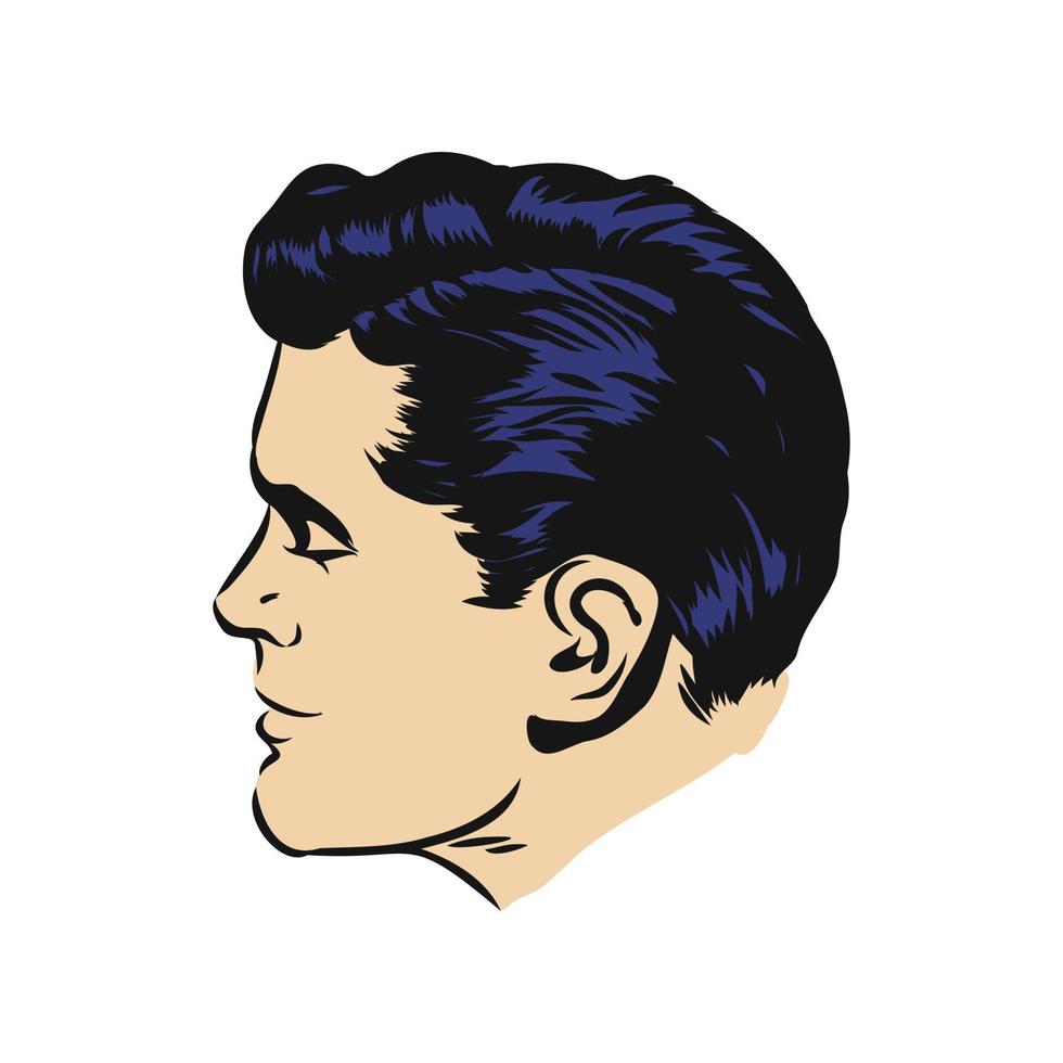 retro comic book character vector sketch