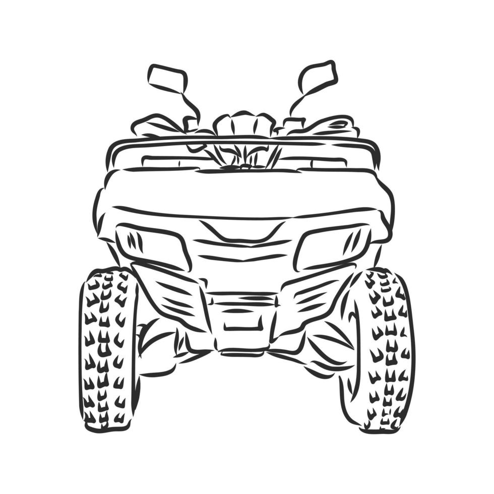 atv vector sketch