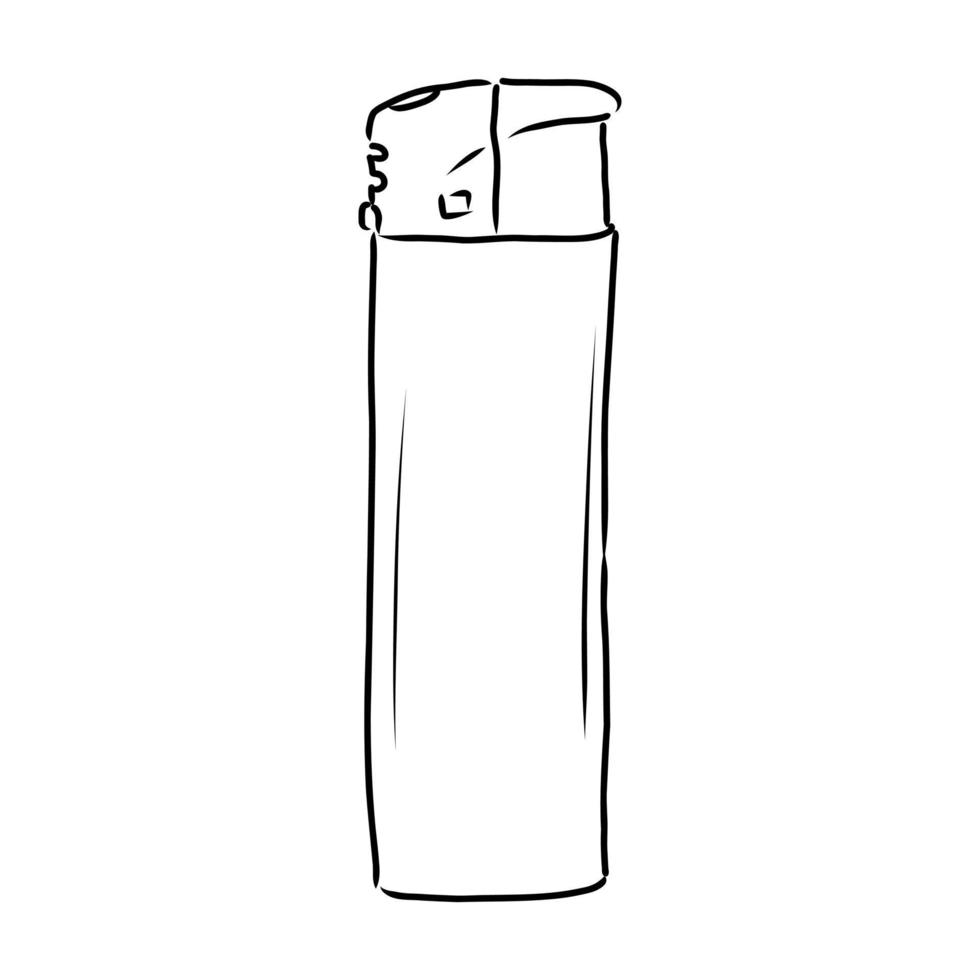 lighter vector sketch