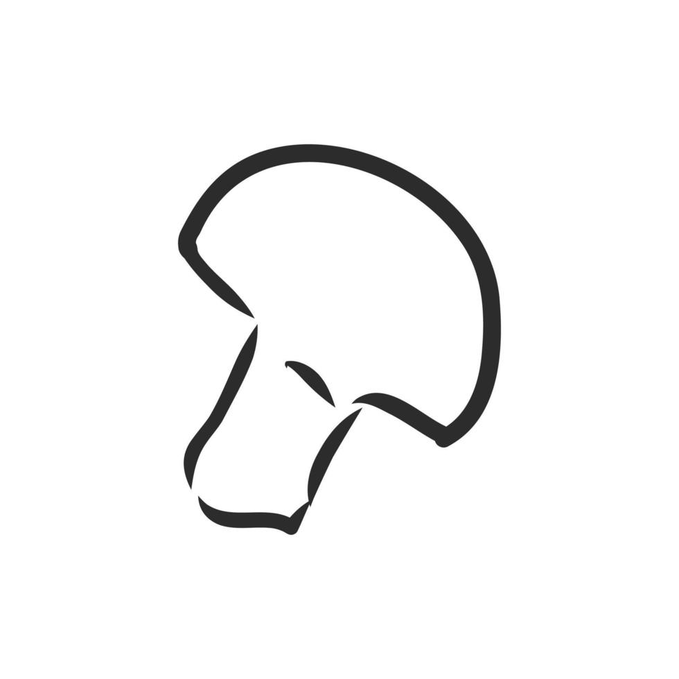 mushroom vector sketch