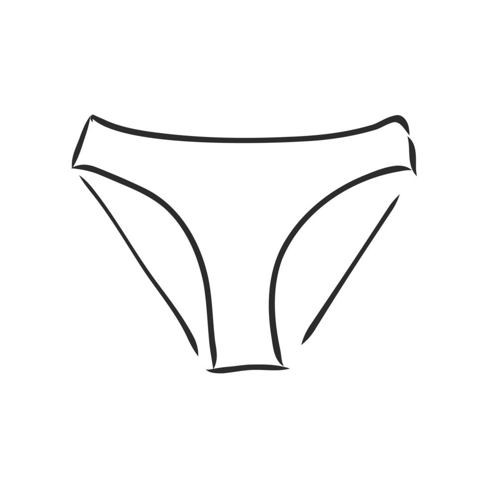 underwear vector sketch