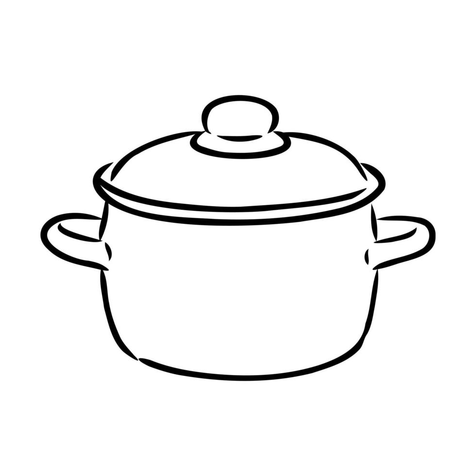 pan vector sketch