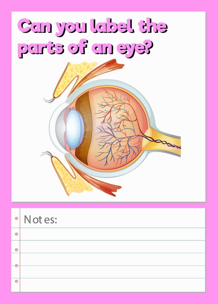 Science Experiment Log Worksheet vector