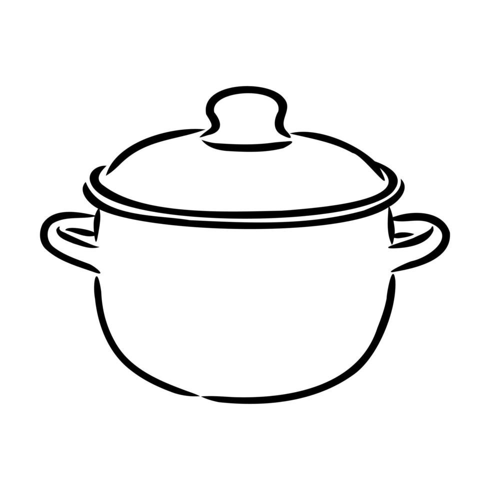 pan vector sketch
