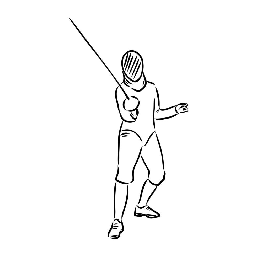 fencing vector sketch