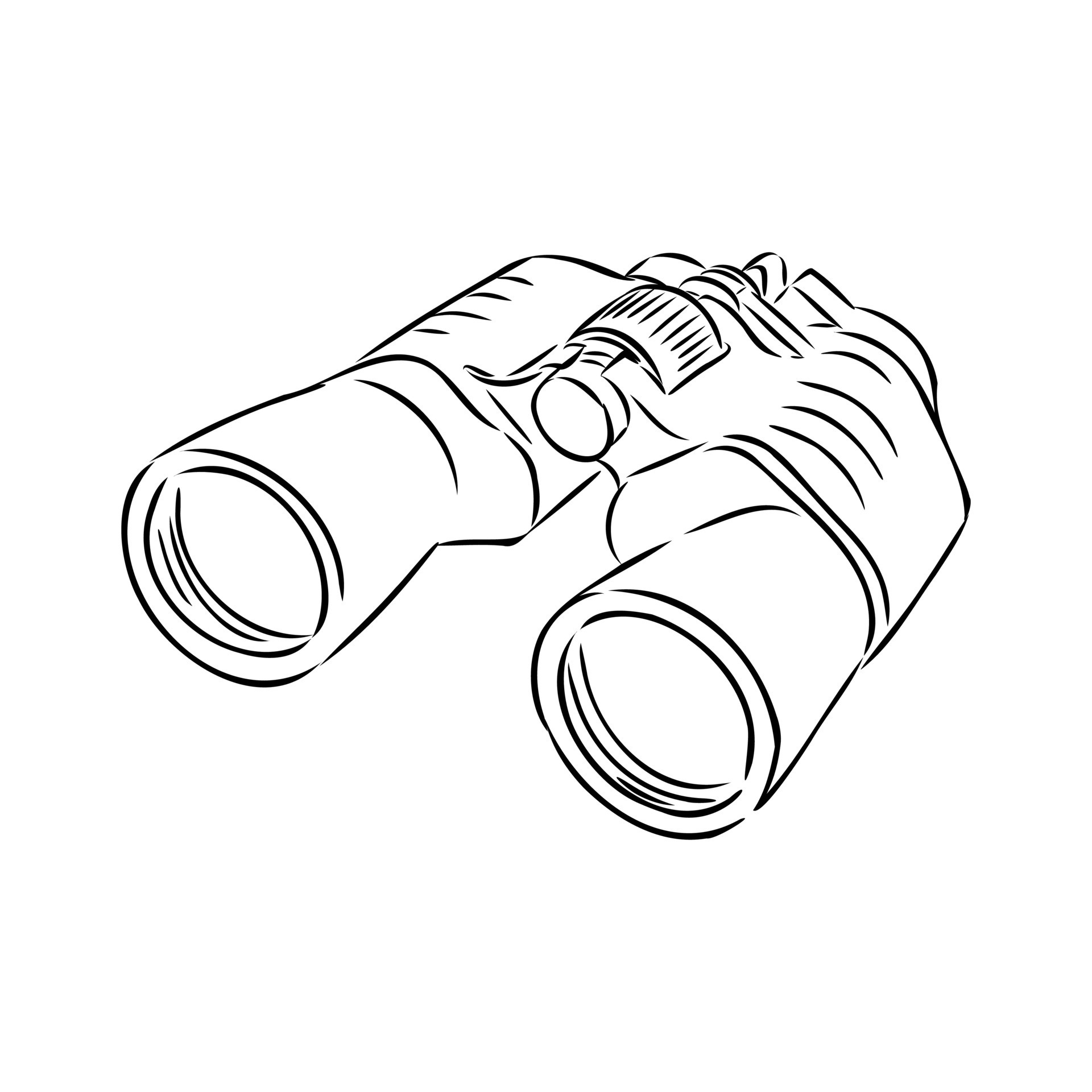 binoculars vector sketch 7311857 Vector Art at Vecteezy