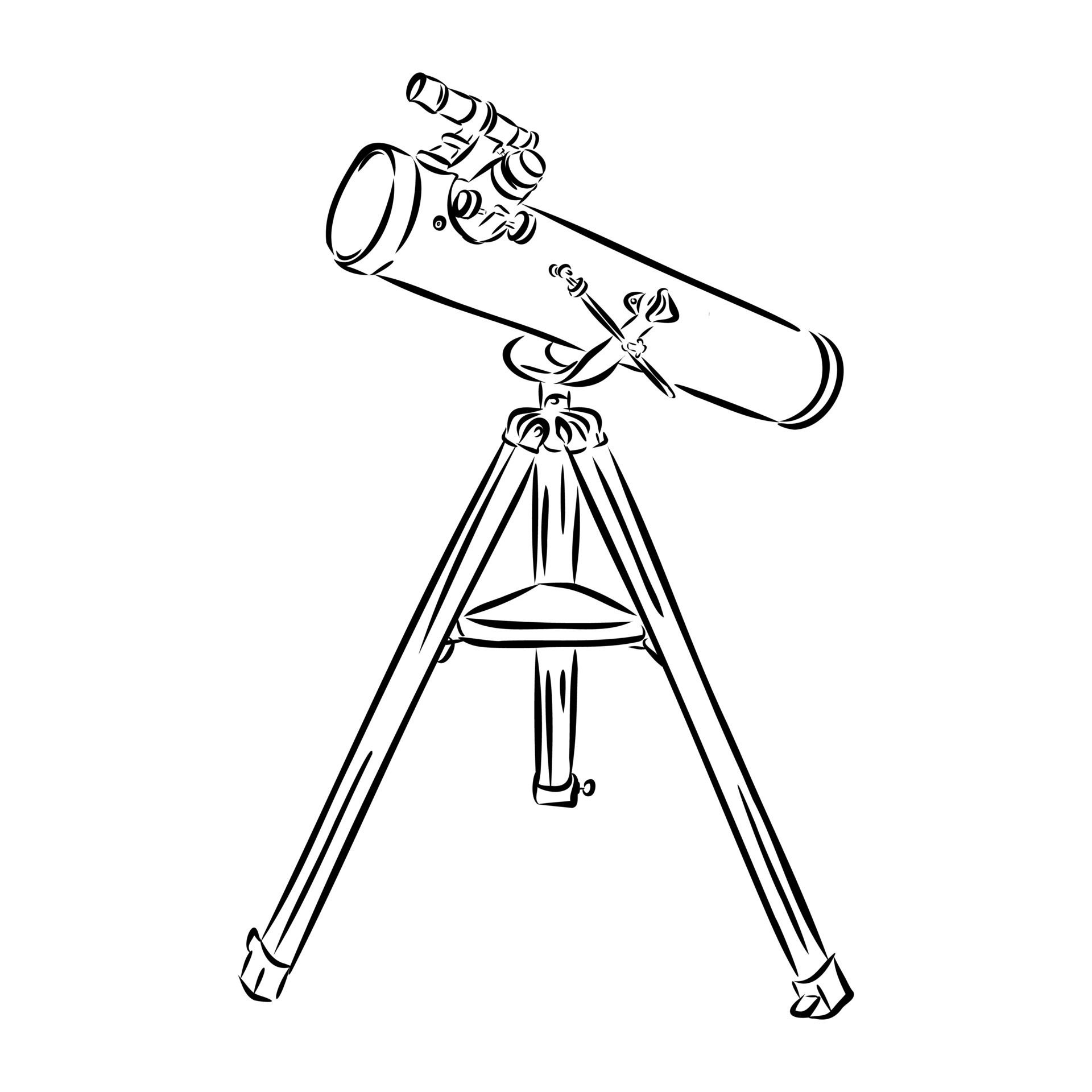 How To Draw A Telescope Step by Step  9 Easy Phase