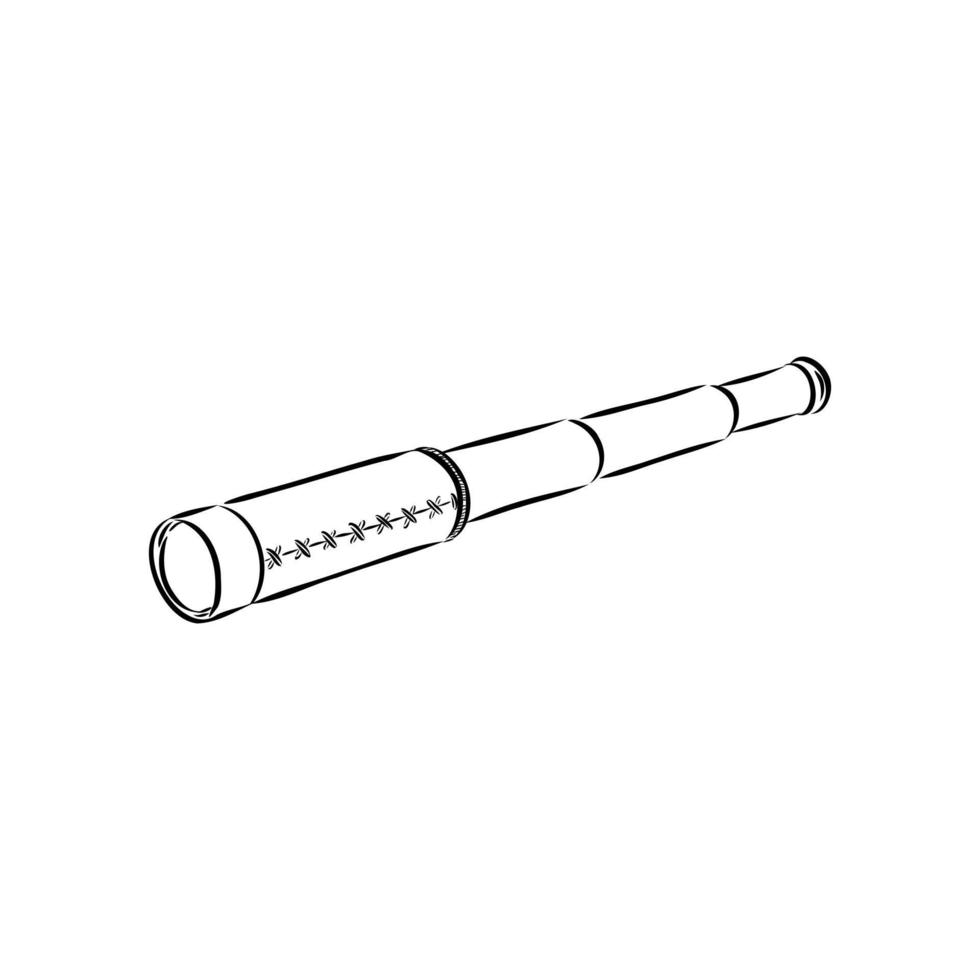 telescope vector sketch