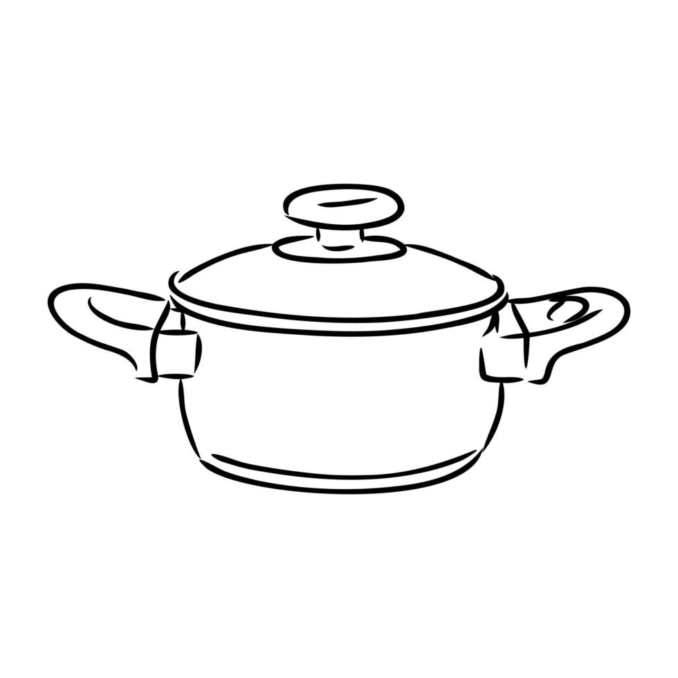pan vector sketch