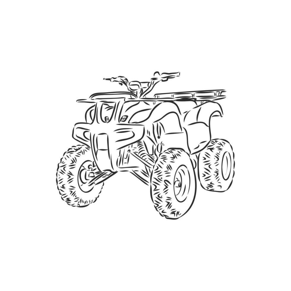 atv vector sketch