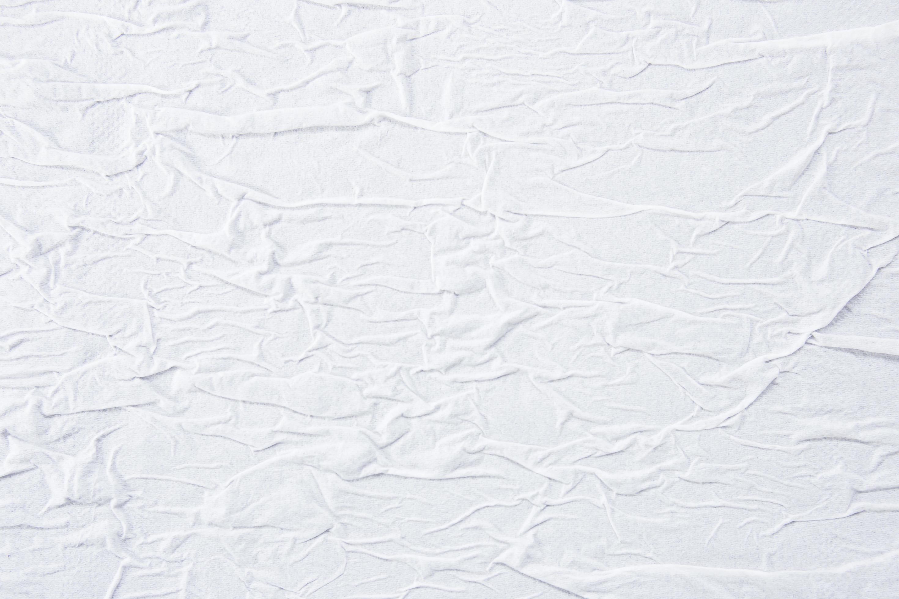 White Textured Paper Background Stock Photo - Download Image Now - Tissue  Paper, Square - Composition, Crumpled - iStock