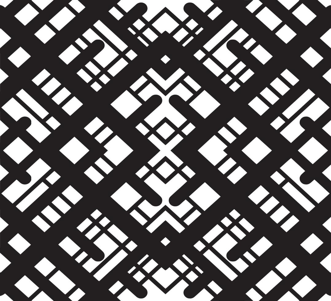 Abstract ethnic geometric pattern design for background vector