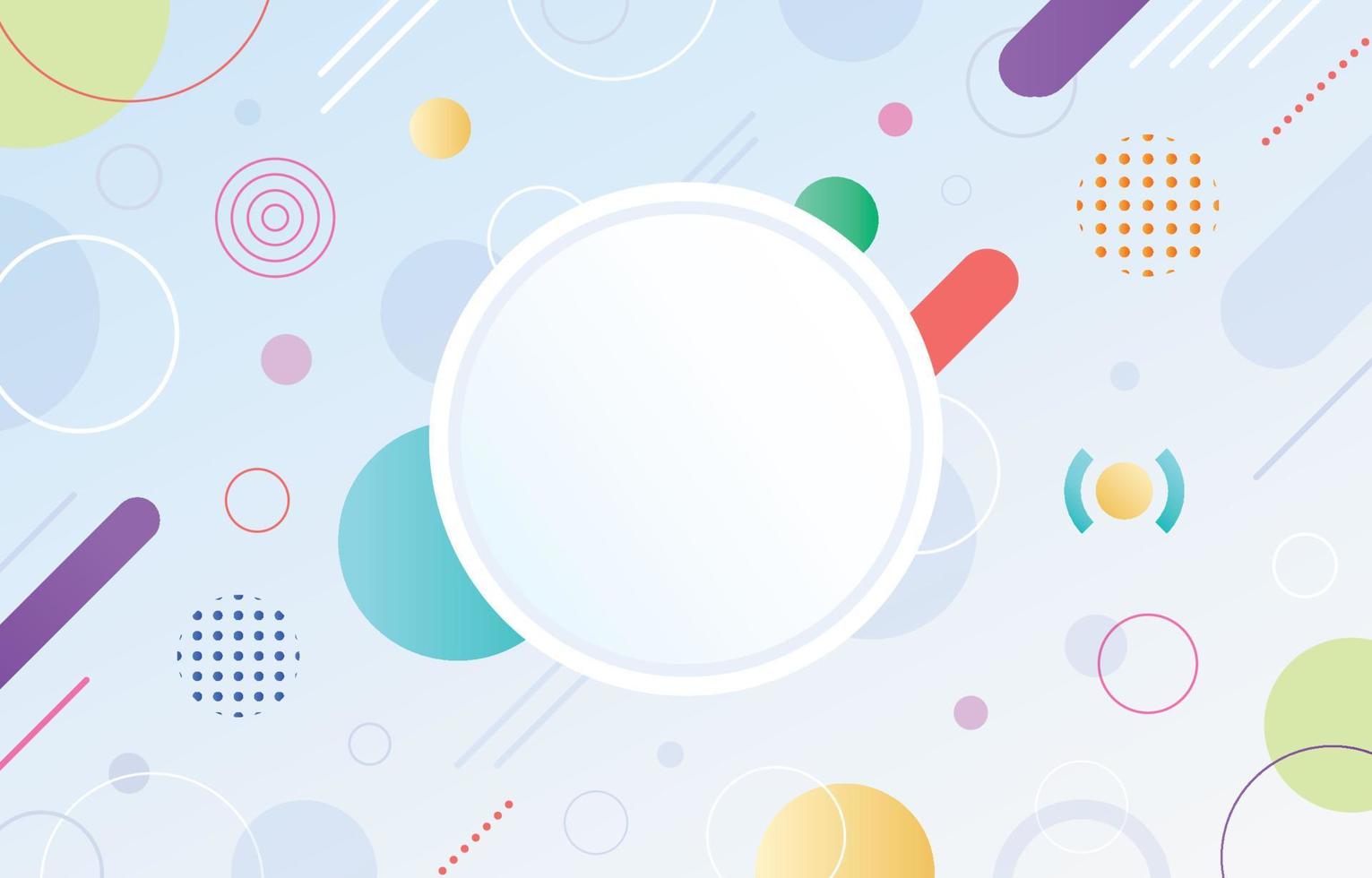 Circle Abstract Concept Background vector