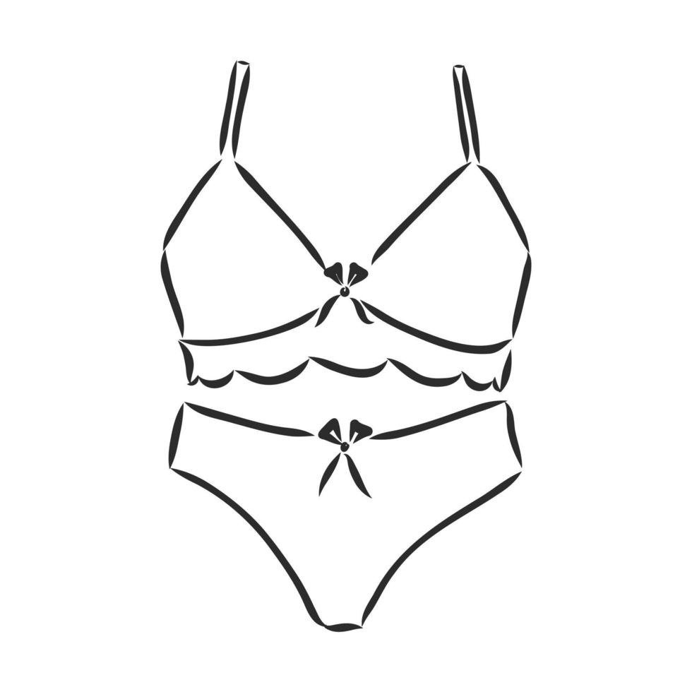 underwear vector sketch