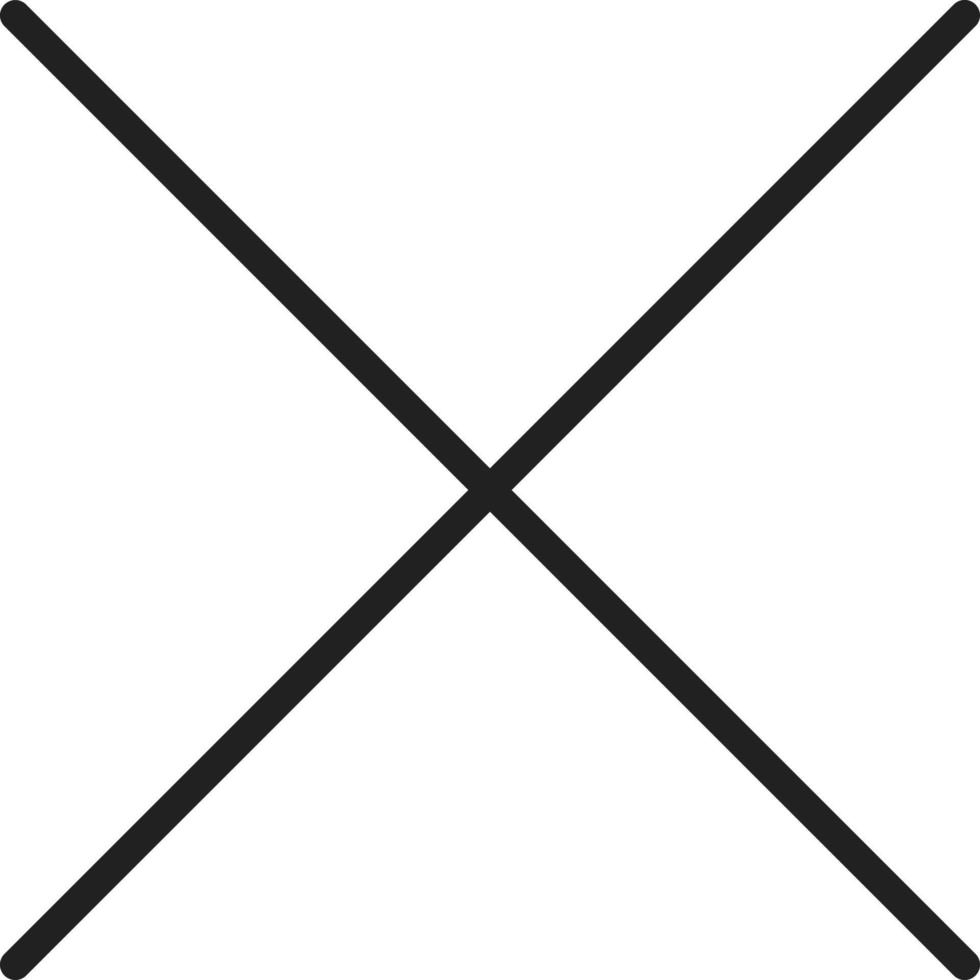 Close Line Icon vector