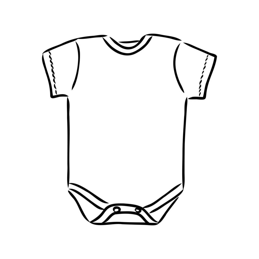 baby body vector sketch