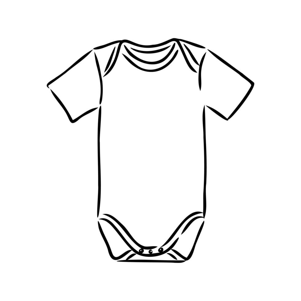 baby body vector sketch