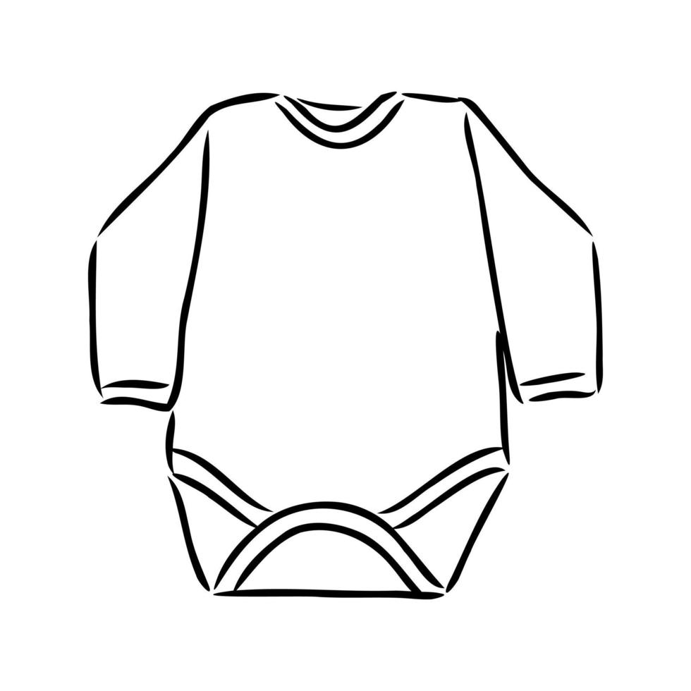 baby body vector sketch