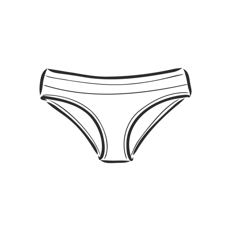 underwear vector sketch