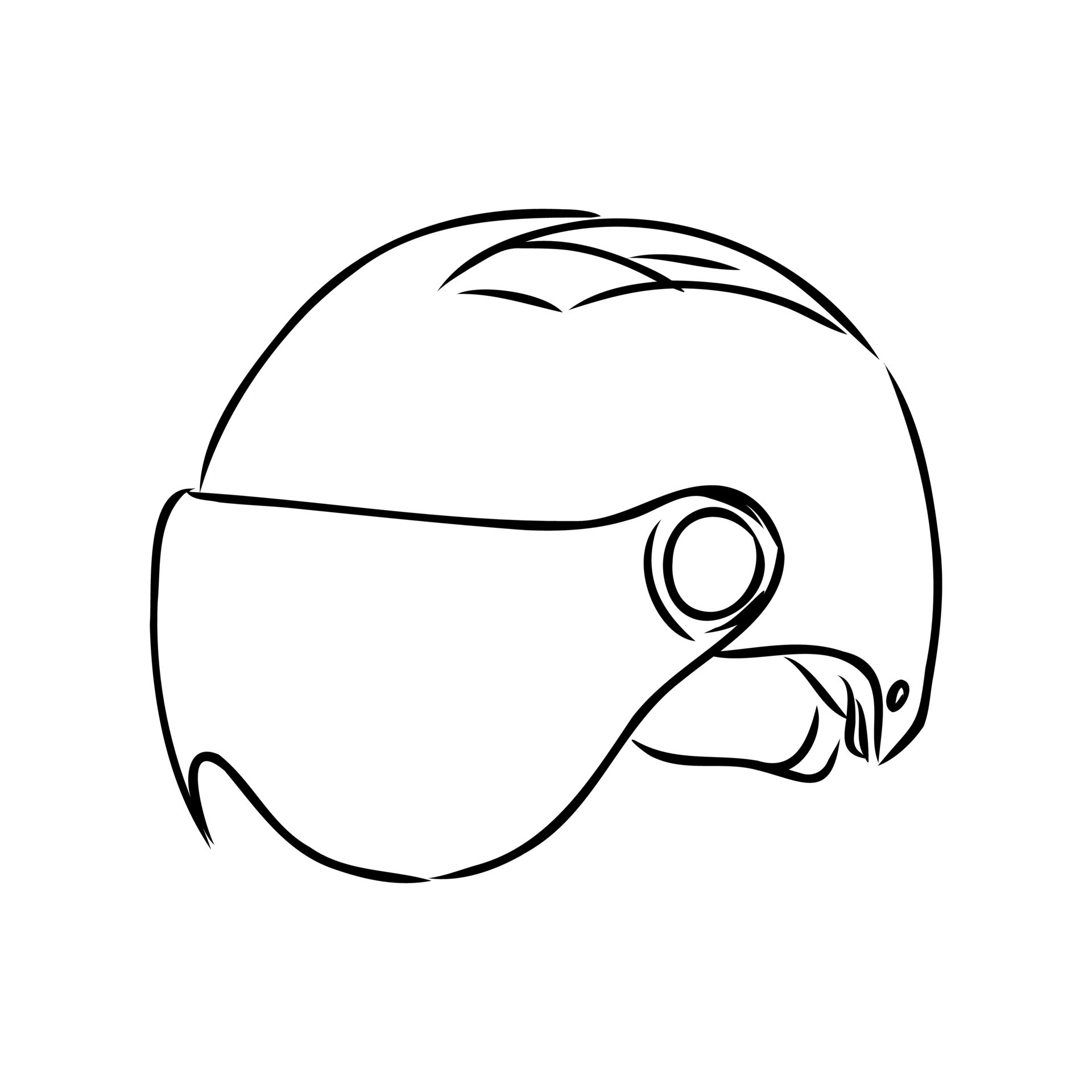 how to draw motorcycle helmet sideways｜TikTok Search