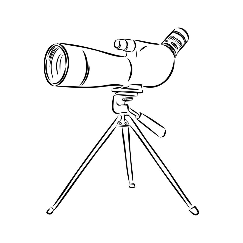 telescope vector sketch