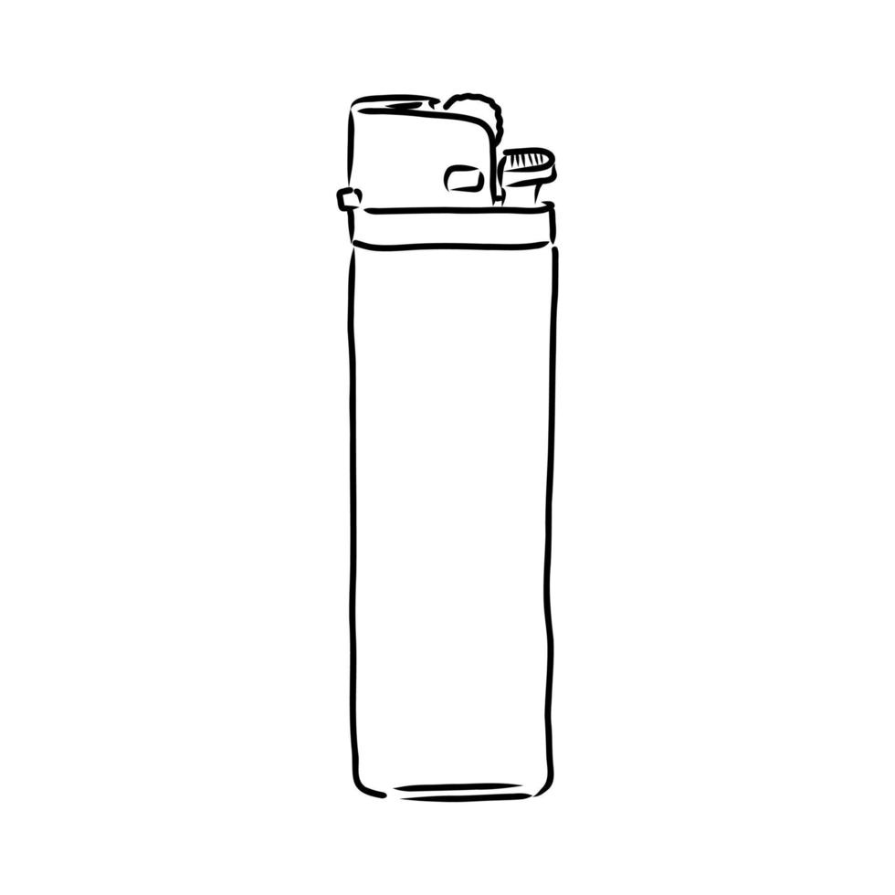 lighter vector sketch