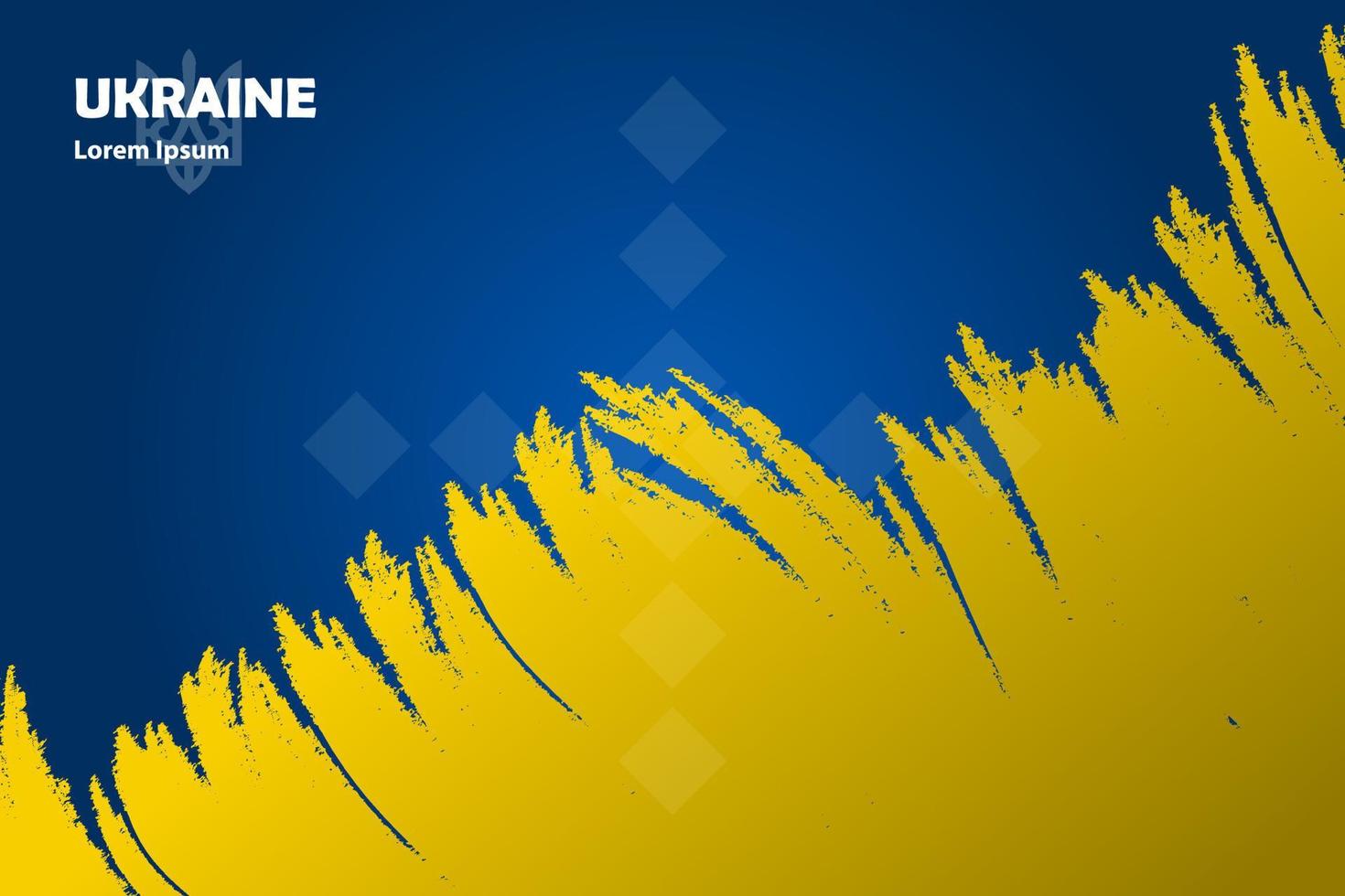 ukraine  banner backgroud with copy space area. suitable to place and on content with that them. vector