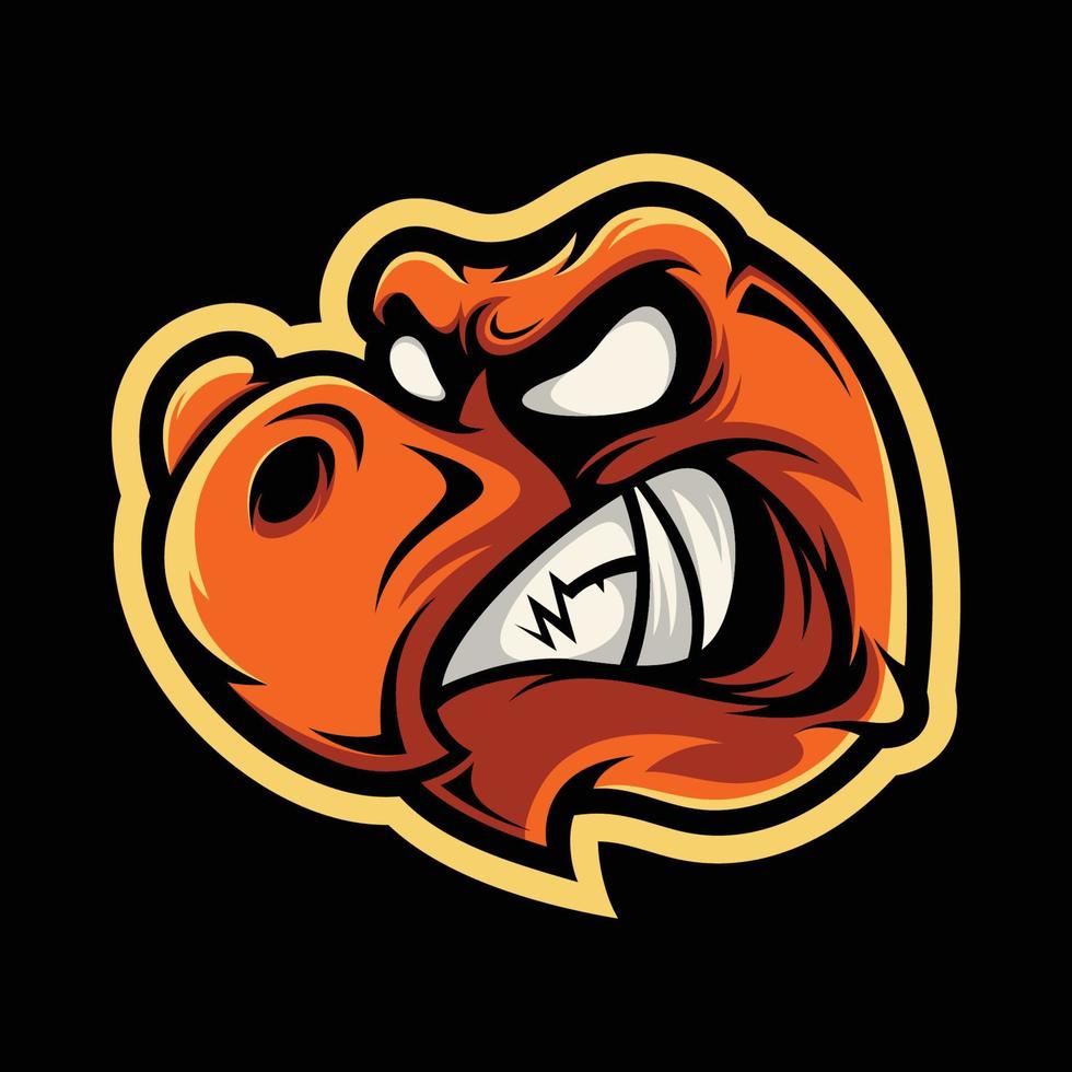 Turtle Mascot Logo vector