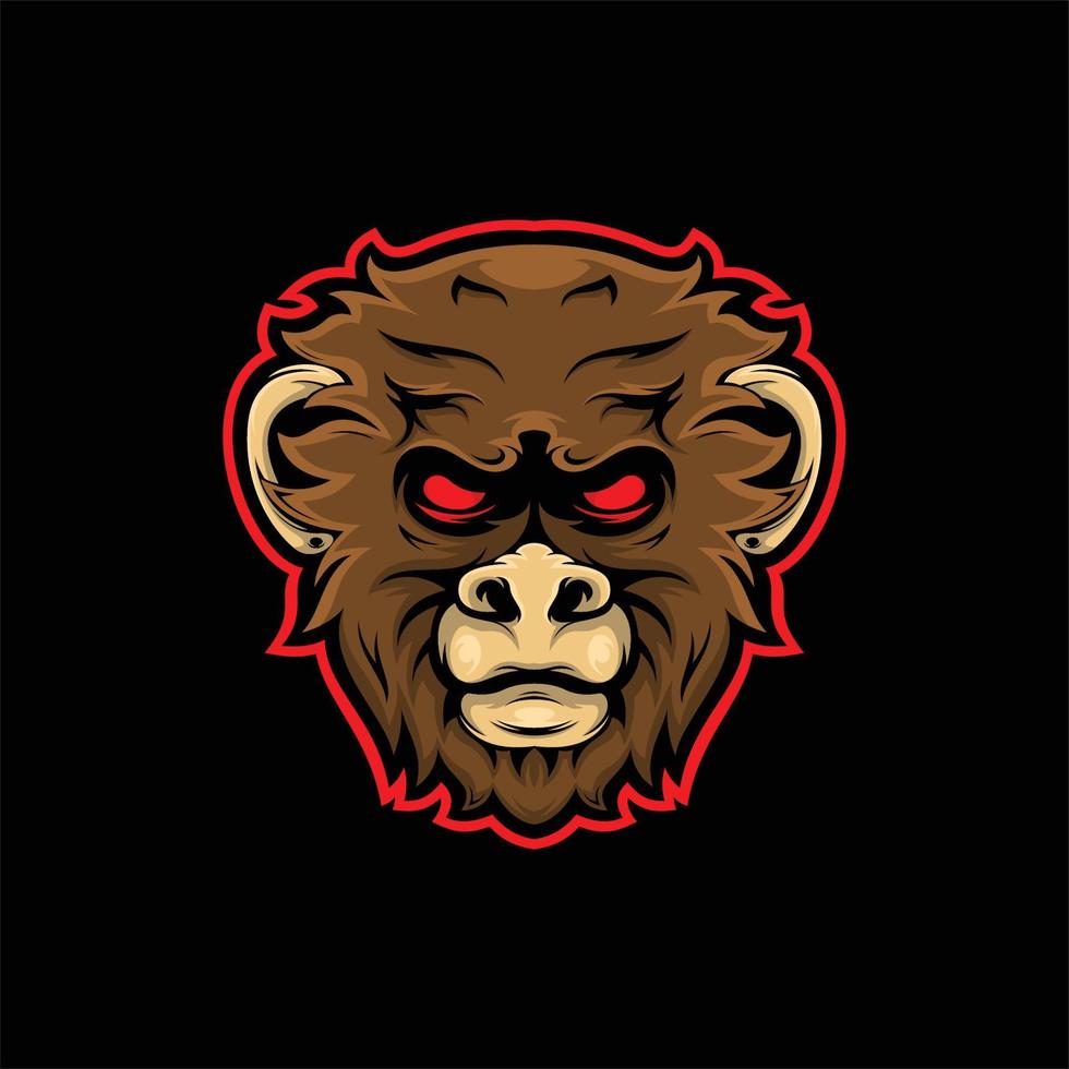 Monkey Mascot Logo vector