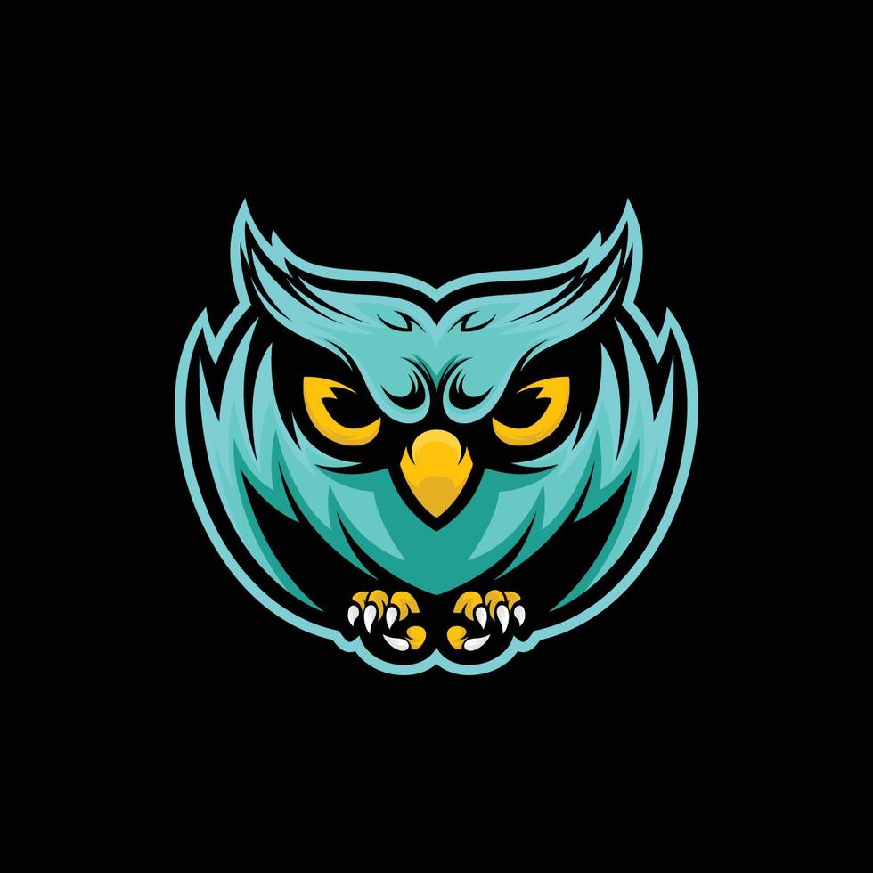 Owl Mascot Logo vector