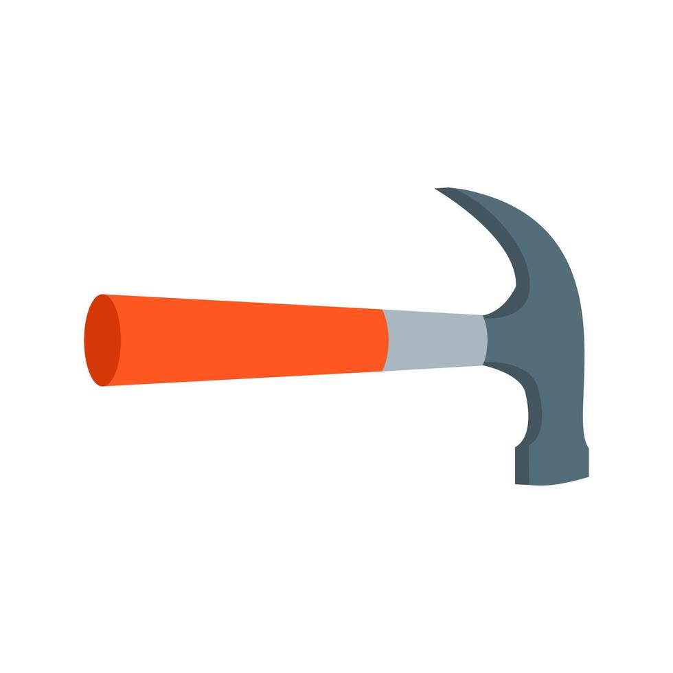 Hammer Flat Color Icon vector