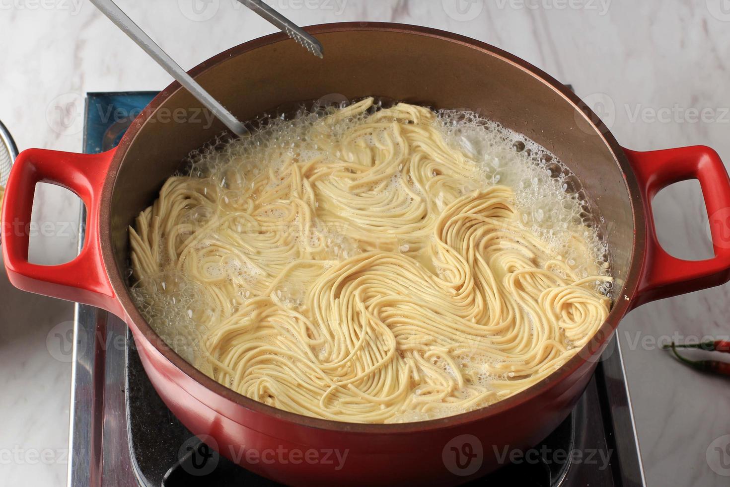 In the Making of Asian Japanese Noodle photo