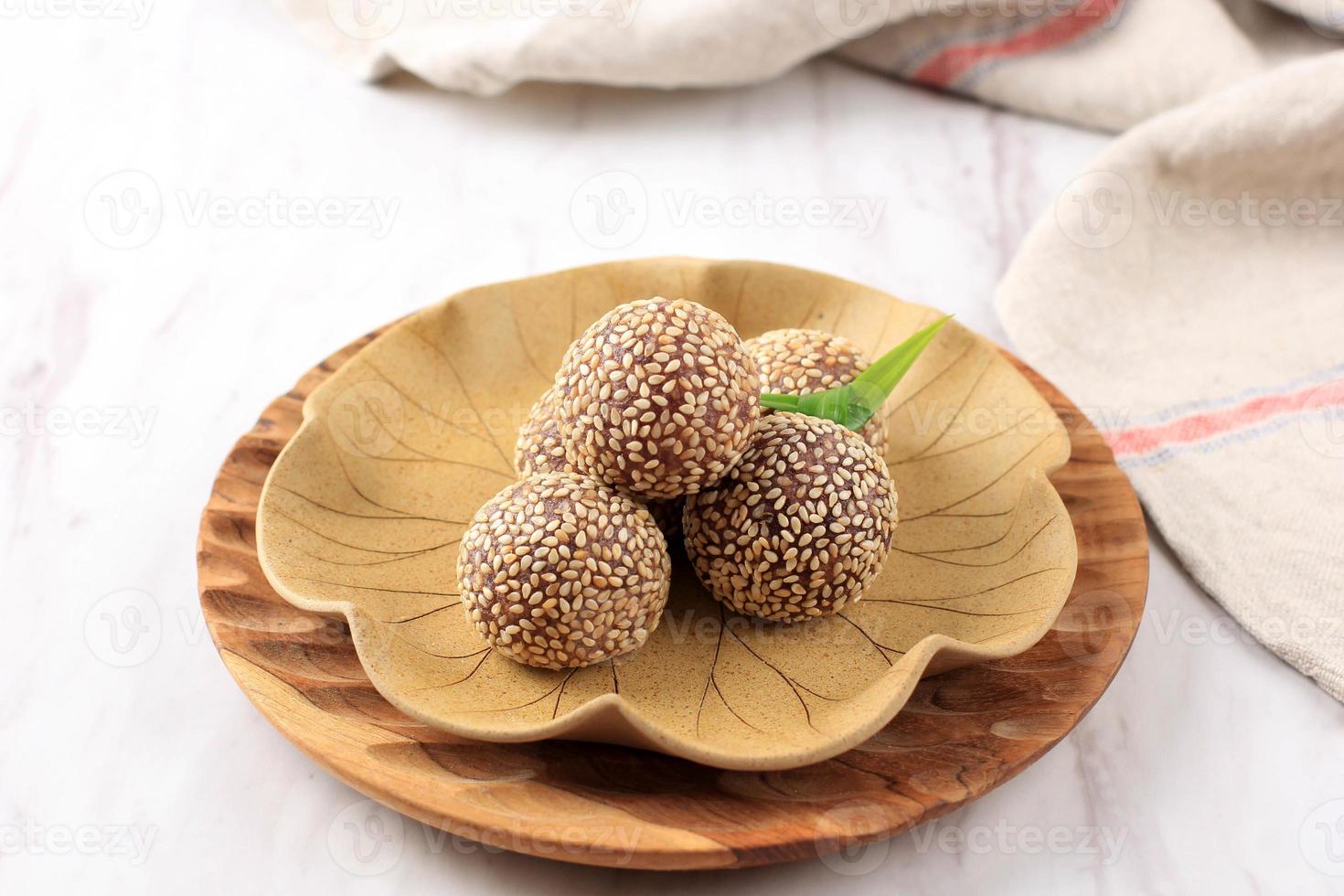 Onde-onde Sesame Seed Balls photo