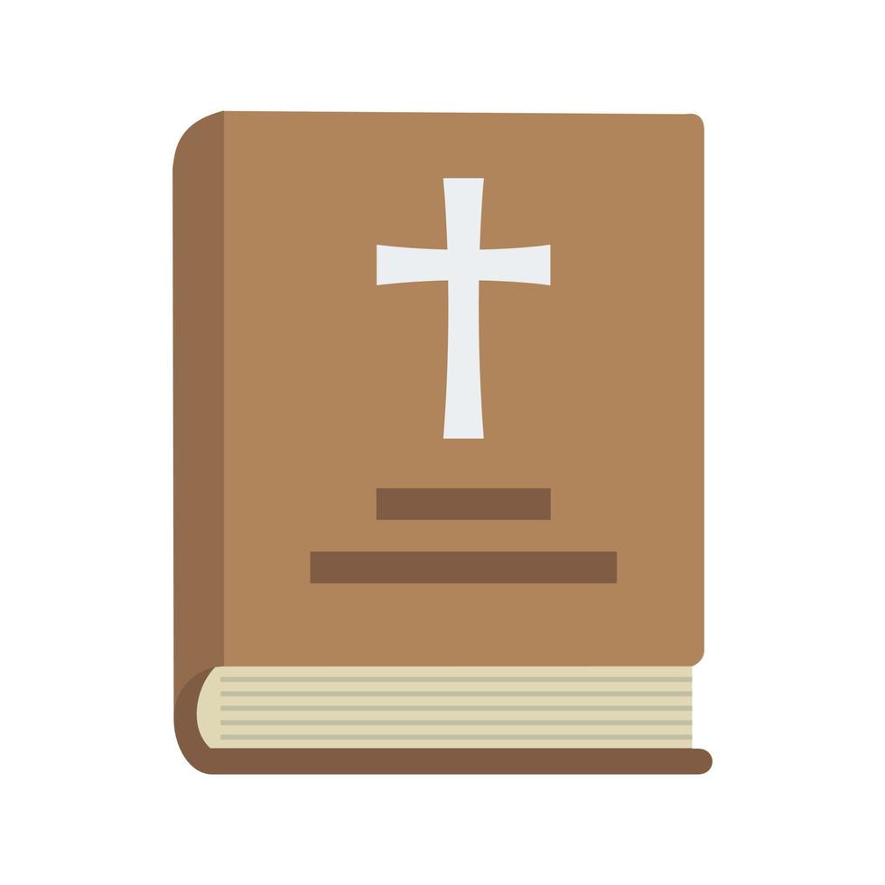 Holy Book Flat Color Icon vector