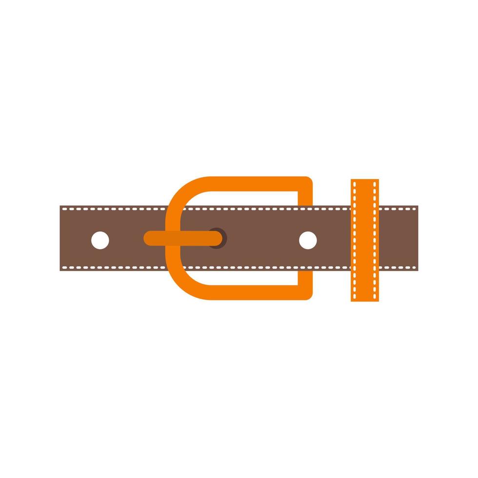 Belt Flat Color Icon vector