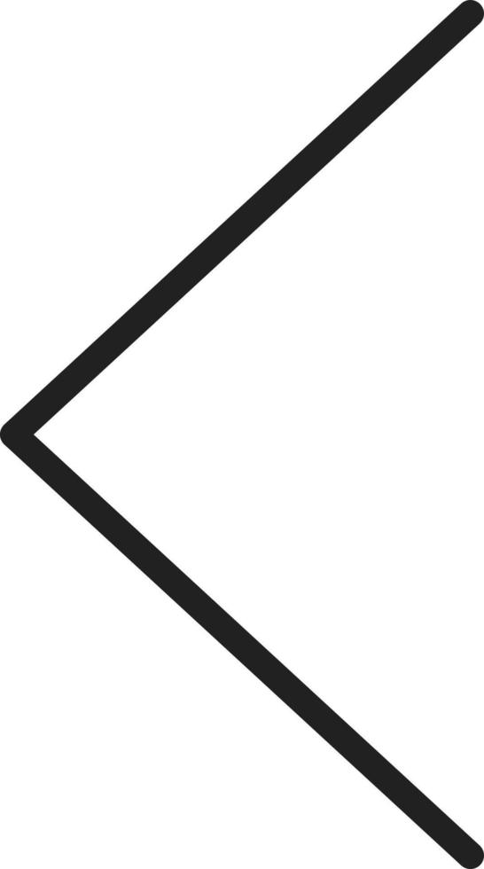 Left Line Icon vector