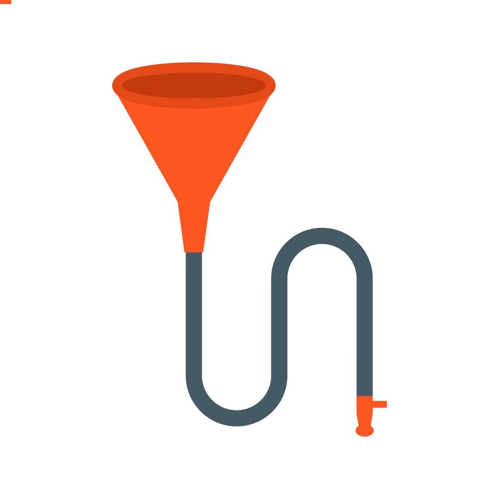 Beer Bong Flat Color Icon vector