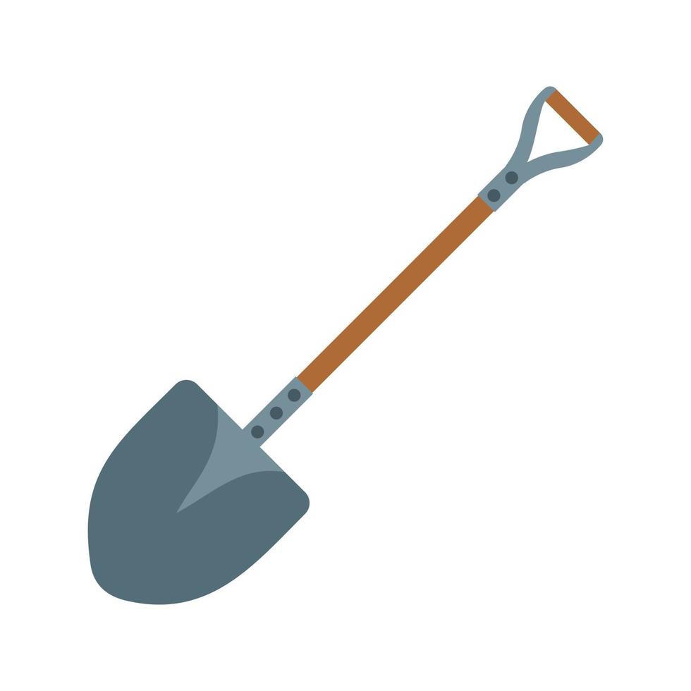 Shovel Flat Color Icon vector