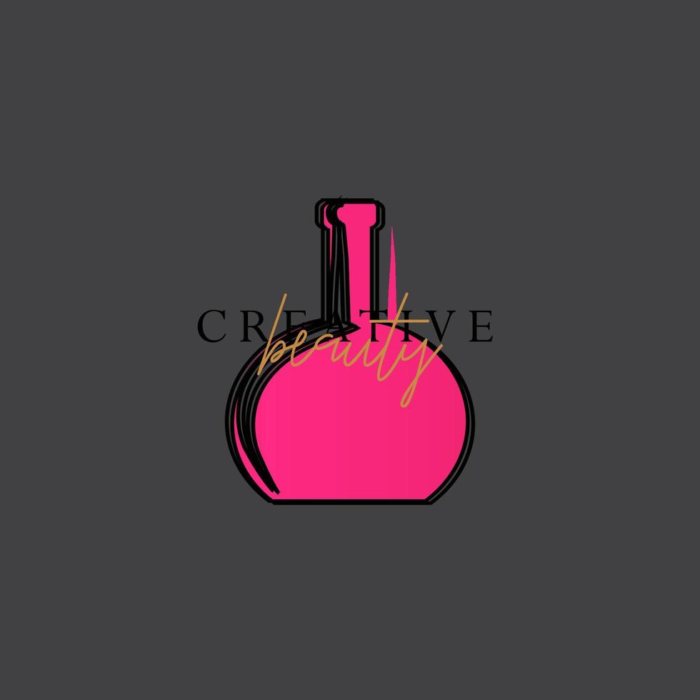 alcoholic beverage logo, wine logo vector