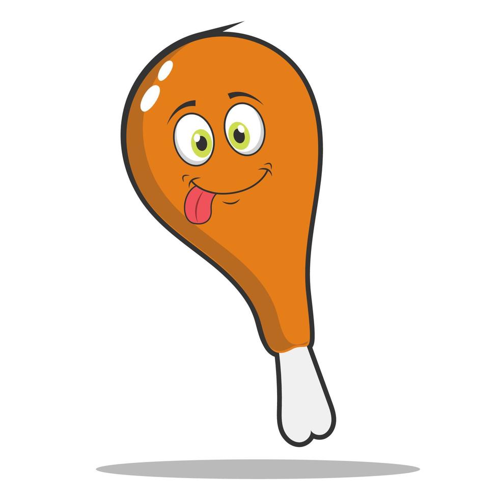 Cartoon food logo vector